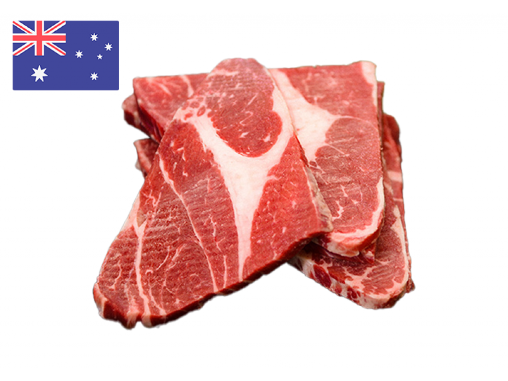 Nạc vai bò Úc cắt steak