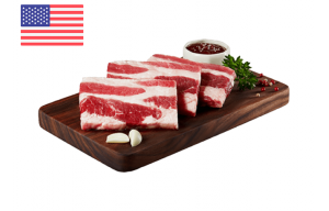 Ba rọi bò Mỹ - cắt steak 1 cm