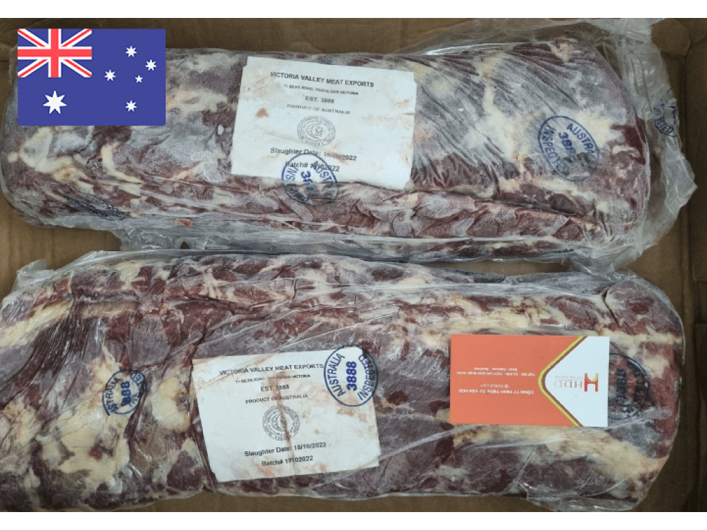 Đầu thăn ngoại Bò Úc Cube roll(NK)